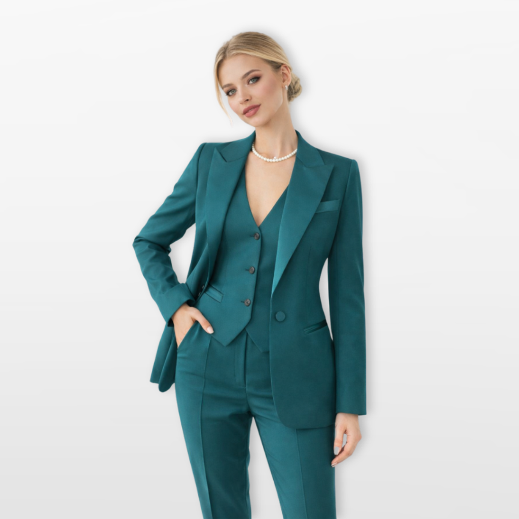 Women Tailored Three Piece Suit Set