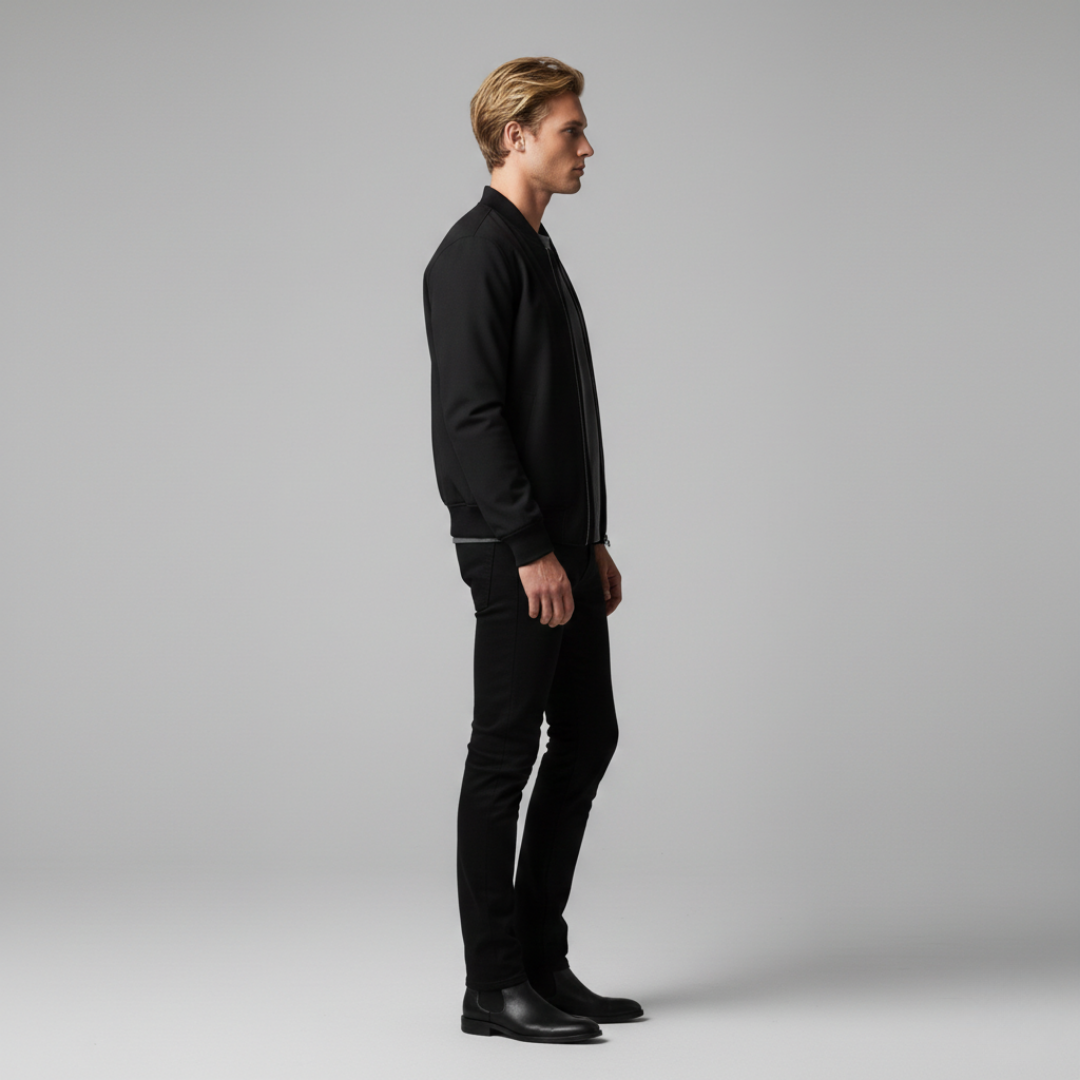 Theodore - Minimalist Bomber Jacket