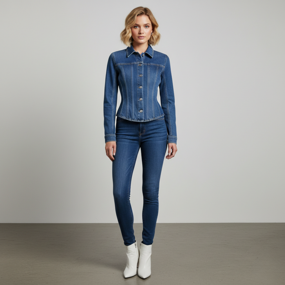 Grace - Fitted Denim Jacket