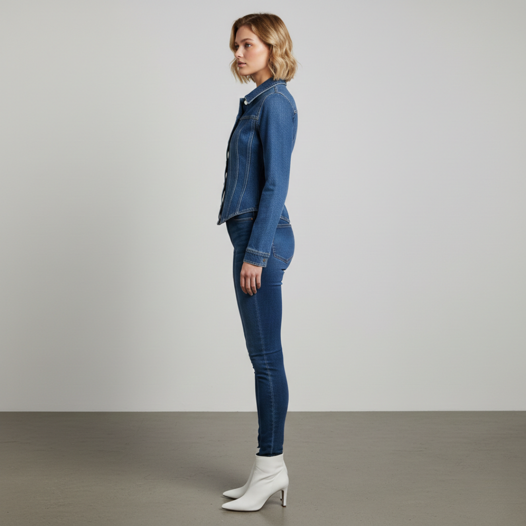 Grace - Fitted Denim Jacket