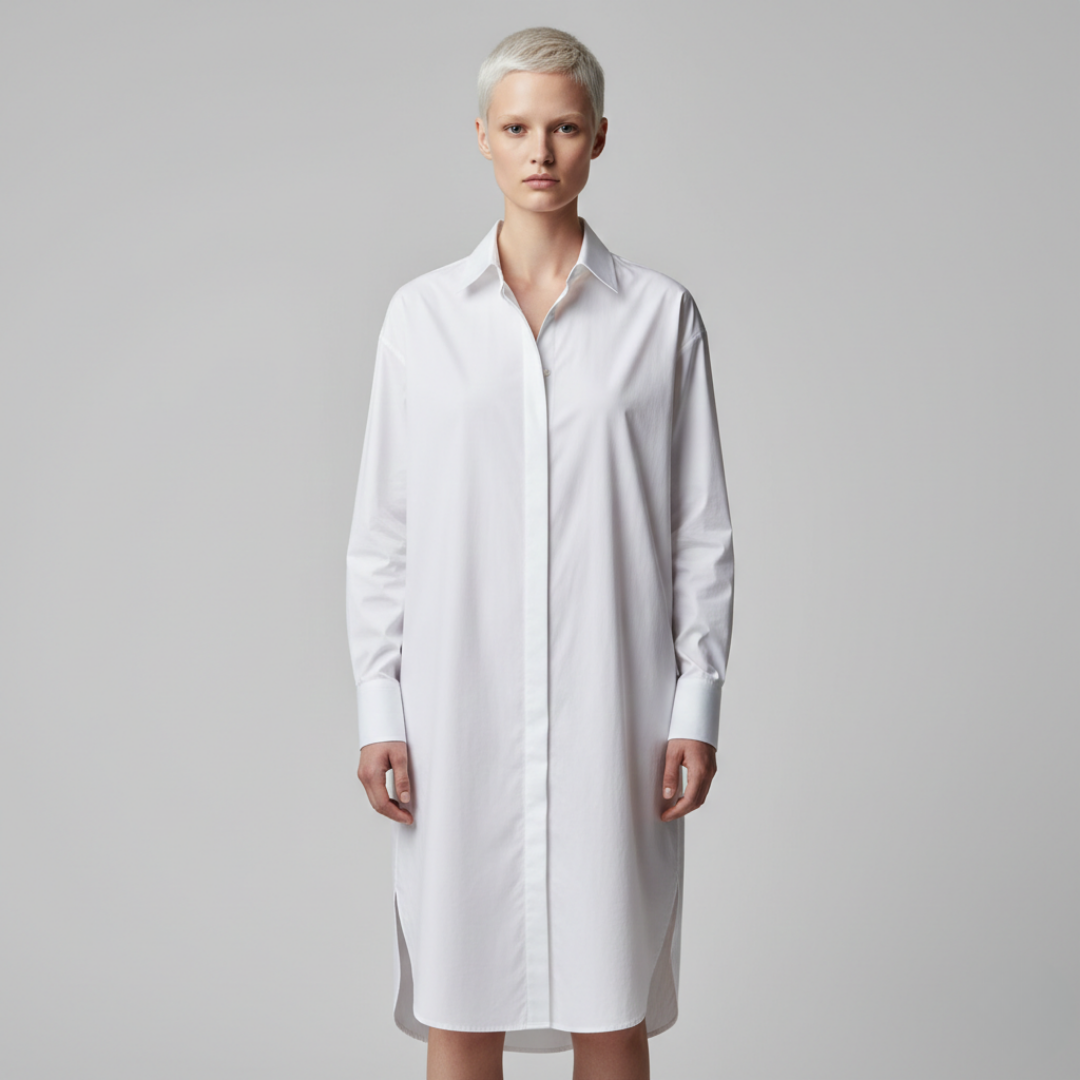 Margot - Crisp Shirt Dress