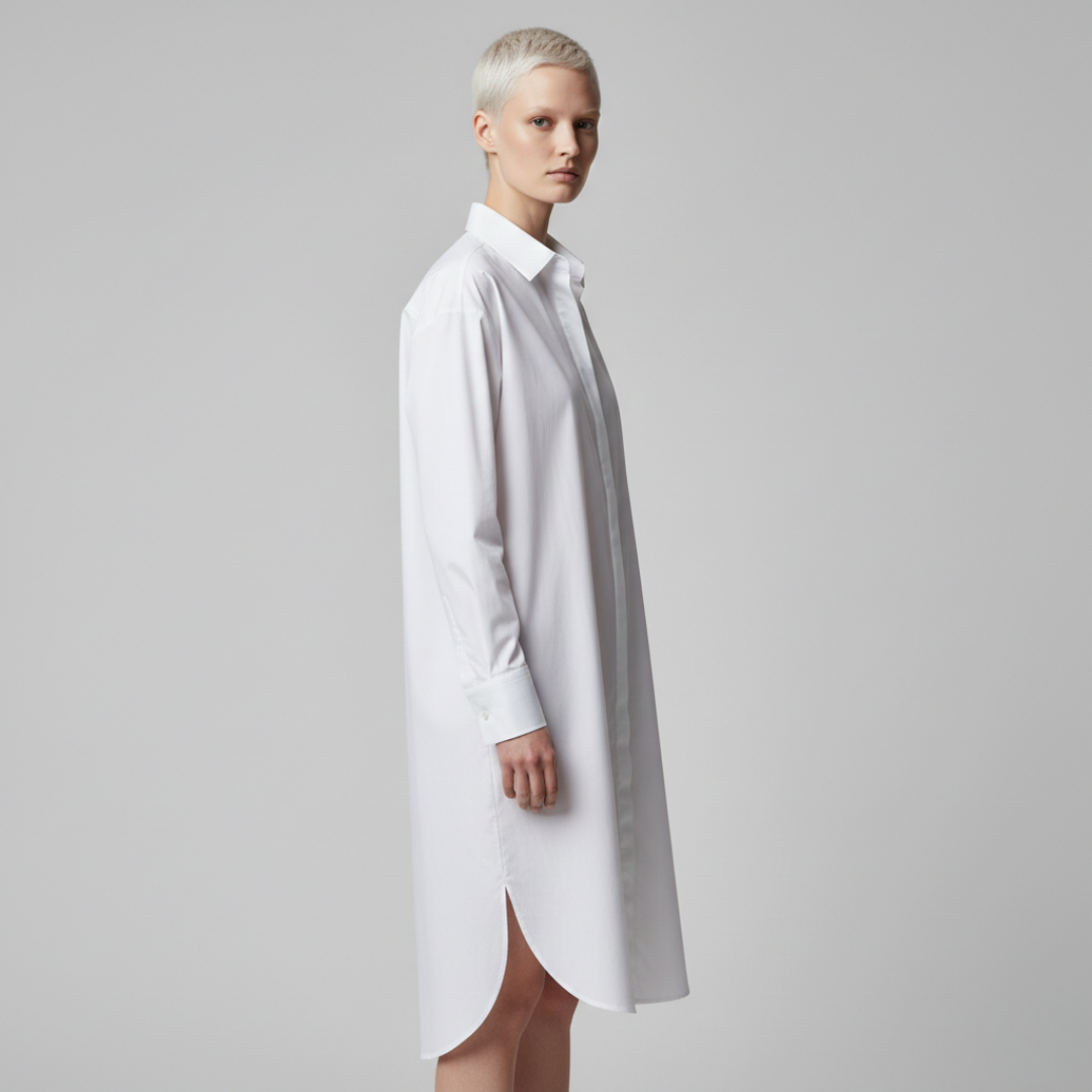Margot - Crisp Shirt Dress